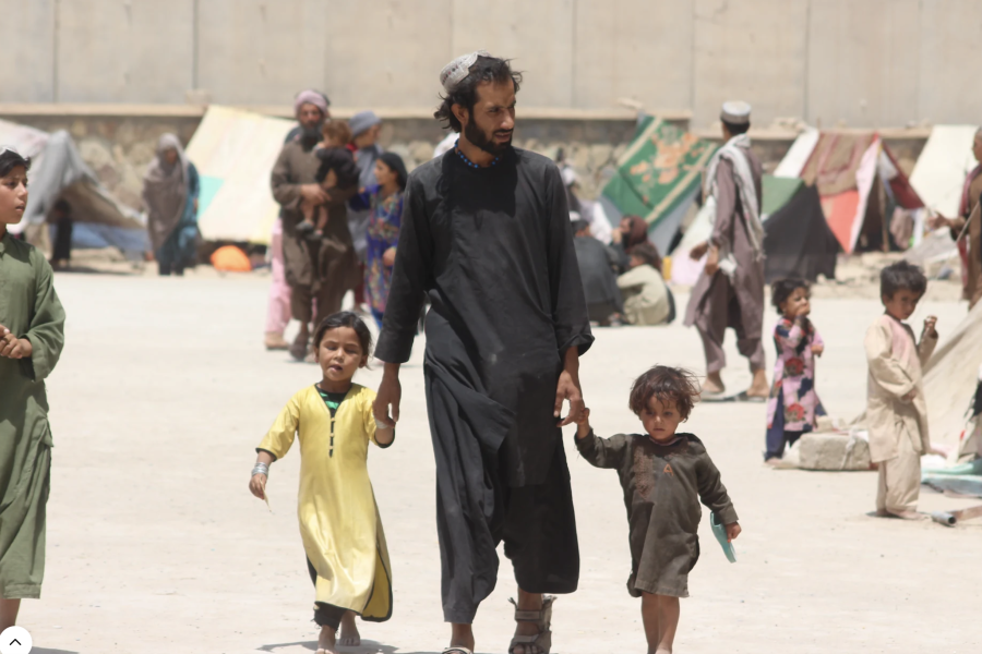 Displaced Man